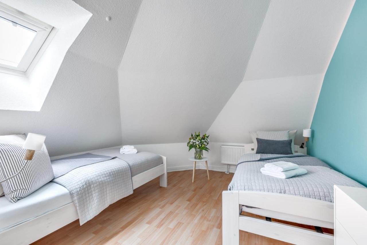 Madame Flens - Komfortable Wohnung Mit 3 Schlafzimmern Im 3 Og Flensbourg Extérieur photo