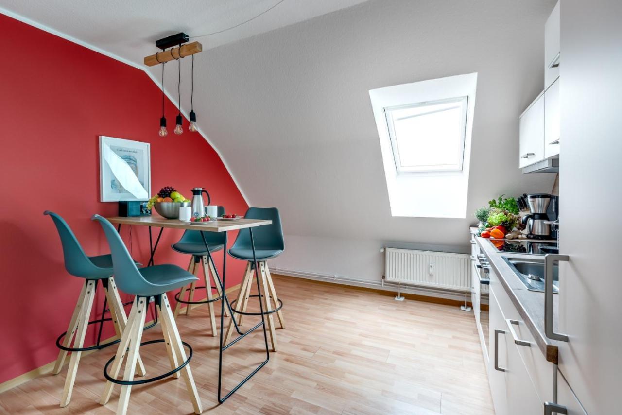 Madame Flens - Komfortable Wohnung Mit 3 Schlafzimmern Im 3 Og Flensbourg Extérieur photo